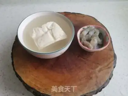 Make Spicy tofu shrimp step 0