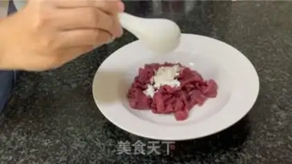 Make Steam rice powder for beef step 2
