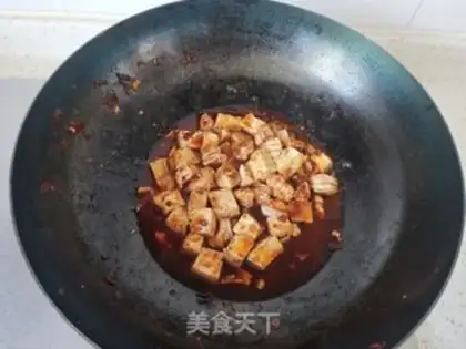 Make Spicy tofu shrimp step 5