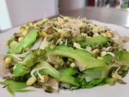 Make The green bean sprouts step 5