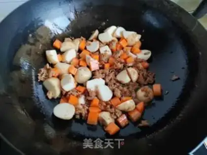 Make Pumpkin rice step 5