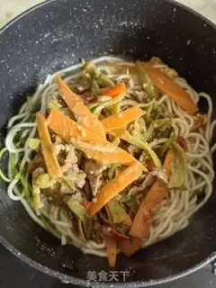Make Beef and vegetable noodles step 6