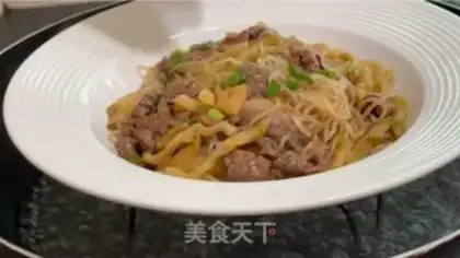 Make Steam rice powder for beef step 11