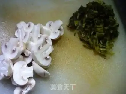 Make Pickles, mushrooms, tofu step 1