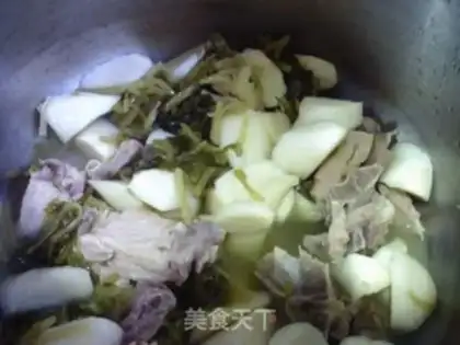 Make The pickles boil the bones white step 11
