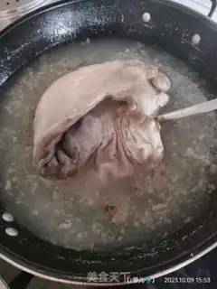 Make White oil belly step 1