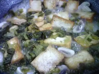 Make Pickles, mushrooms, tofu step 5