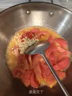 Make The salty version of tomato fried eggs step 4