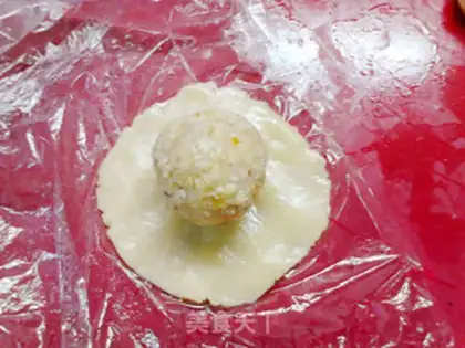Make A simple version of the moon cake step 13
