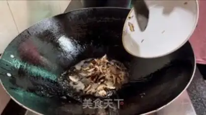 Make Blue salami fried rice step 8