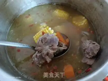 Make Dragonbone carrot corn soup step 6