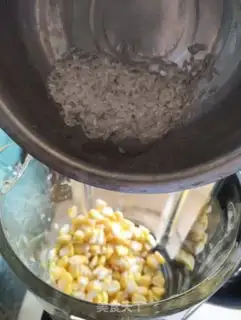 Make Fresh corn paste step 4