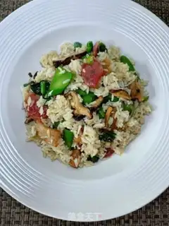 Make Blue salami fried rice step 16