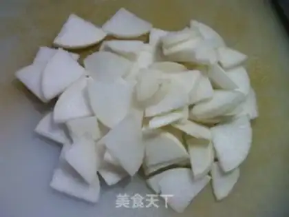 Make Skinny radish step 2