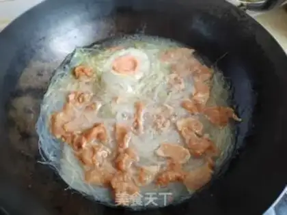 Make Egg meat and Tommy powder step 5