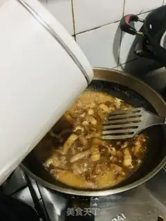 Make Taiwan halogen rice step 6