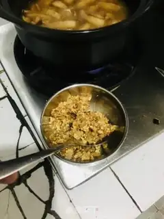 Make Taiwan halogen rice step 7