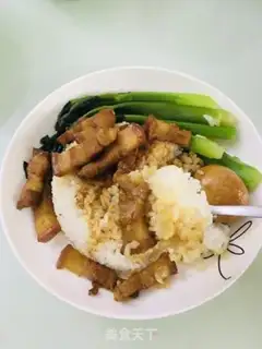 Make Taiwan halogen rice step 11
