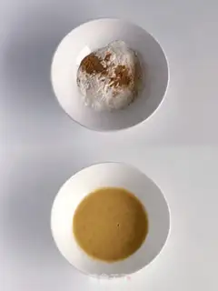 Make Five sesame pancakes step 0