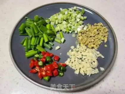Make Blasted shrimp step 0