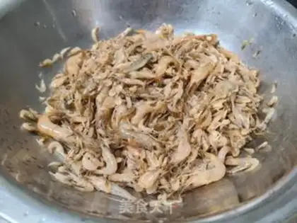 Make Blasted shrimp step 1