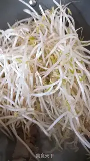 Make Green bean sprouts step 2