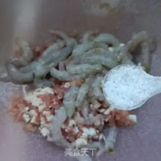 Make Wild shrimp dumplings step 5