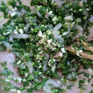 Make Wild shrimp dumplings step 10