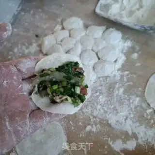 Make Wild shrimp dumplings step 11