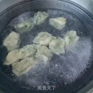 Make Wild shrimp dumplings step 13