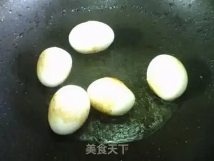 Make Tiger-skinned eggs on the lookout step 2