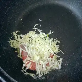 Make Black tiger shrimp hot noodles step 8