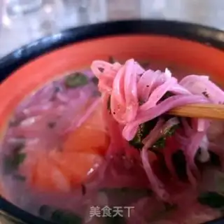 Make Black tiger shrimp hot noodles step 17