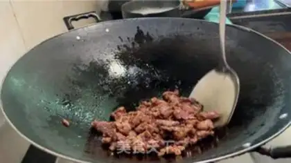 Make Scrambled beef step 7