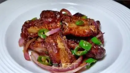 Make Dry pan ribs step 18