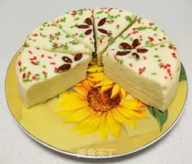 Make Delicious steam cake step 16
