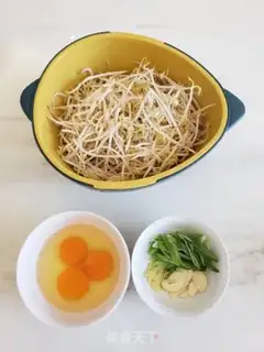 Make Soybean fried eggs step 0