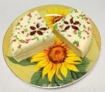 Make Delicious steam cake step 17