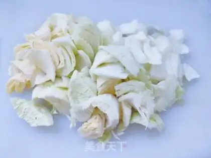 Make Mock and cabbage step 1
