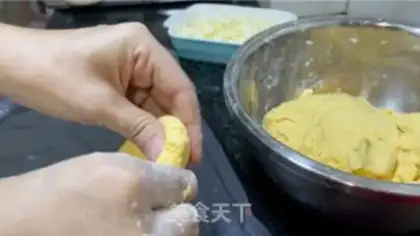 Make Pumpkin cheesies step 8