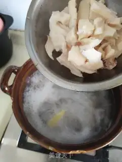 Make Lian Pear Chicken Bone soup step 3
