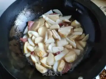 Make The ham and the meat step 9
