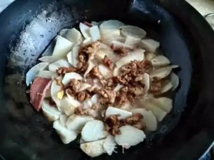 Make The ham and the meat step 10