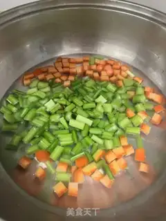 Make Celery peanuts step 3