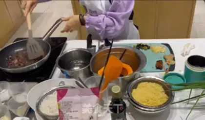 Make Spanish mixed olive pumpkin steamed veal step 3