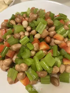 Make Celery peanuts step 6