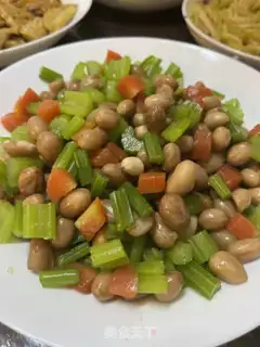 Make Celery peanuts step 7