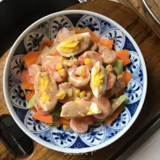Make Corn shrimp salad step 8