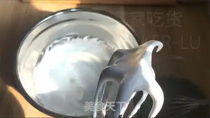 Make Black and sesame early cake step 8