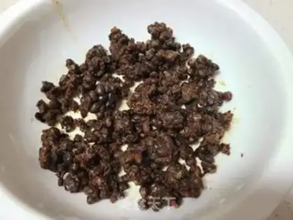 Make Peanut and bean pretzels step 3